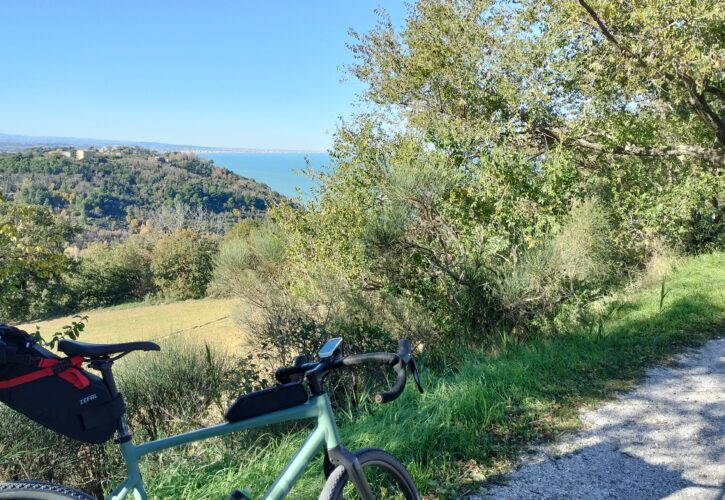 Percorso Rimini Fiorenzuola di Focara in bicicletta
